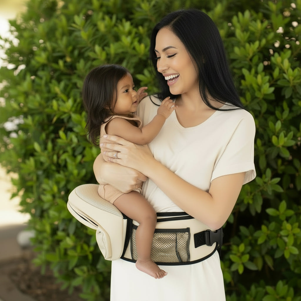 Baby-N-Mom Deluxe Hip Seat Baby Carrier