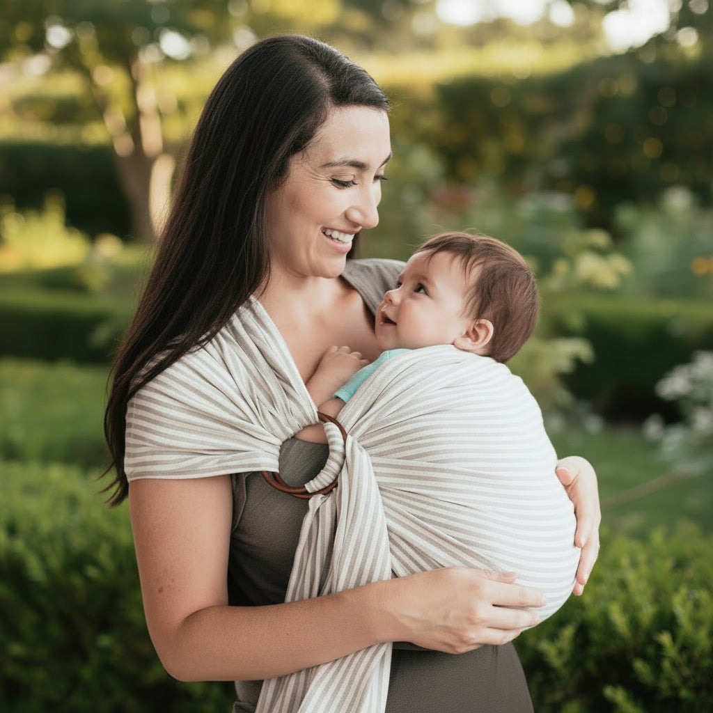 Luxe Linen Ring Sling